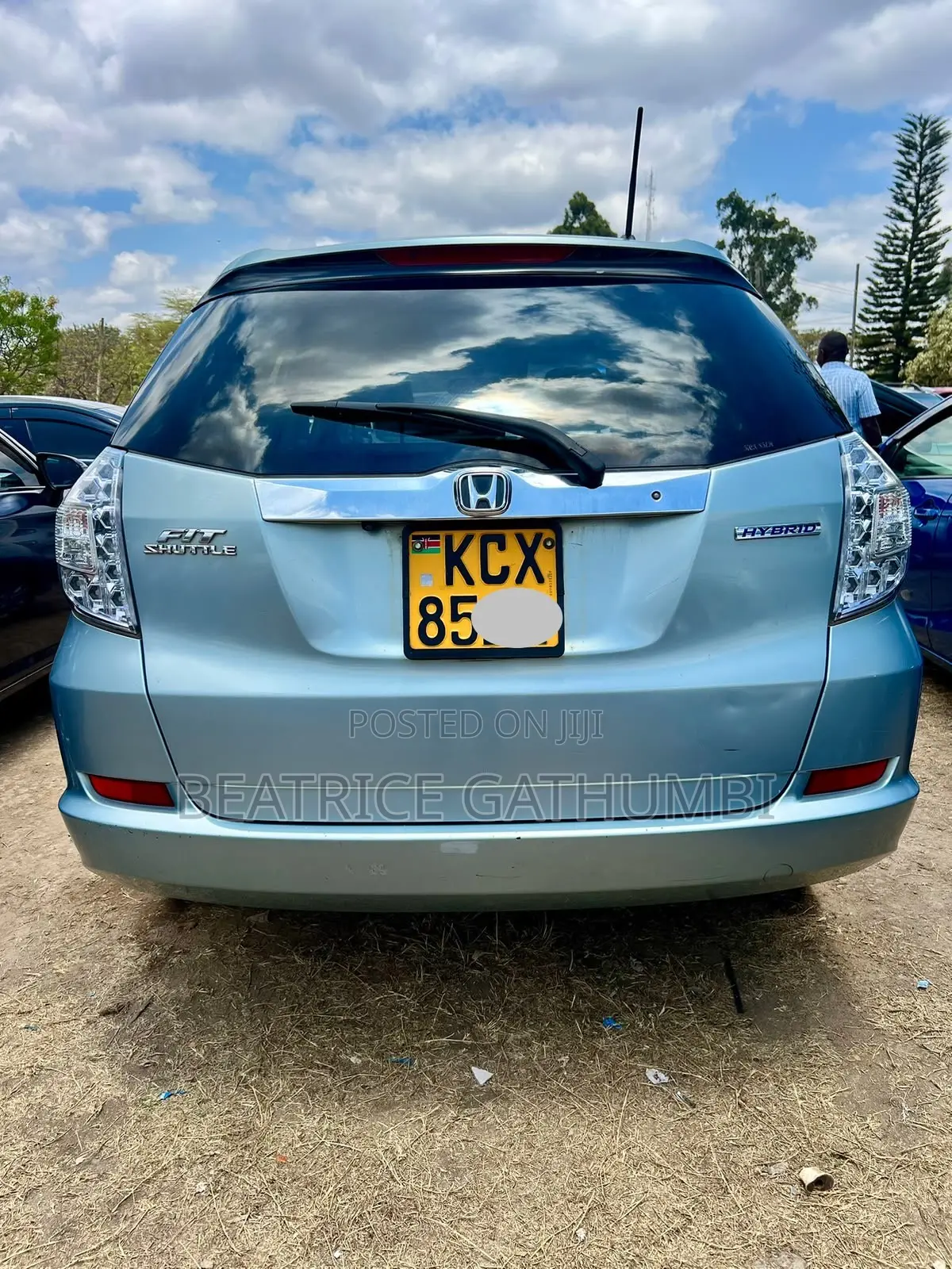 Honda Fit Shuttle 1.3 Hybrid 2WD 2012 Blue