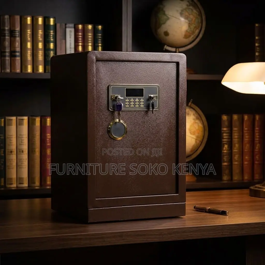 Office Safe : Heavy-Duty Digital and Key-Locked Fireproof Safe