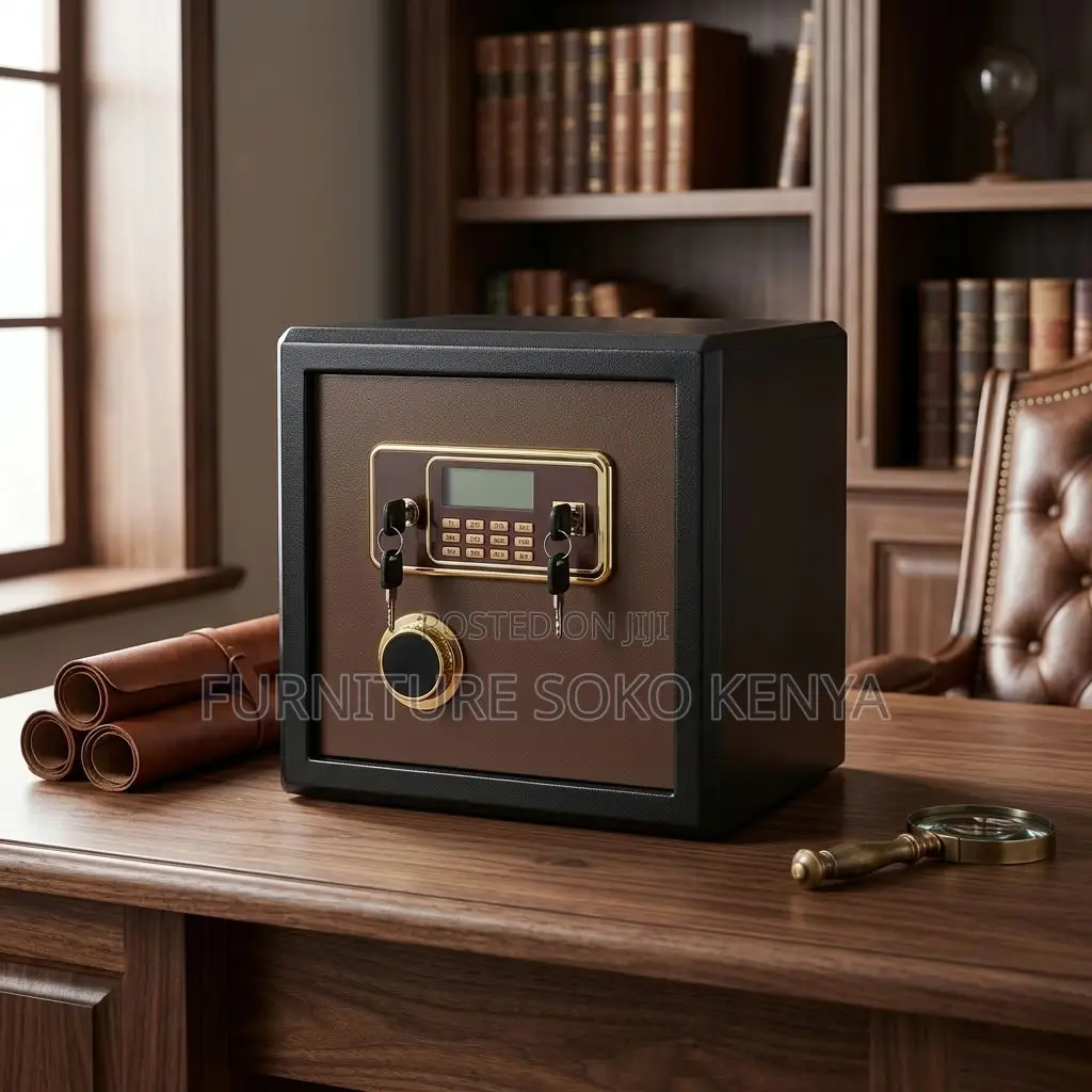 Office Safe : Digital Key-Locked Fireproof Safe