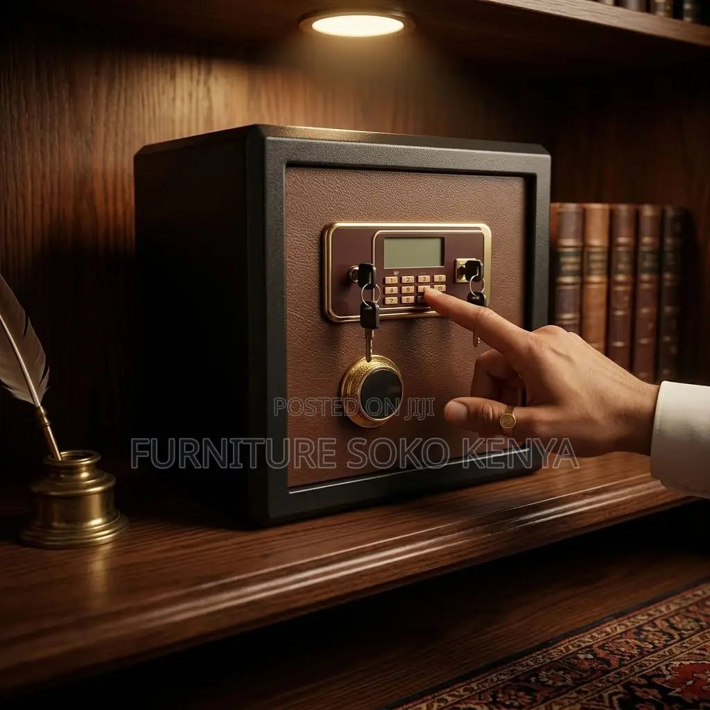 Office Safe : Digital Key-Locked Fireproof Safe
