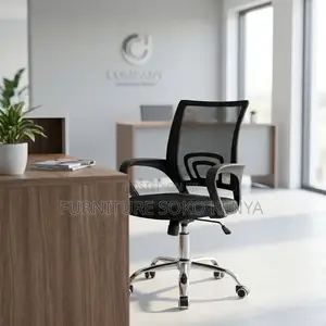 Task Chair : Mid-Back Clerical Mesh Office Chair
