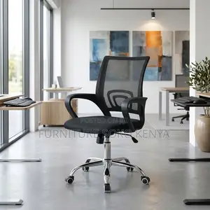 Task Chair : Mid-Back Clerical Mesh Office Chair