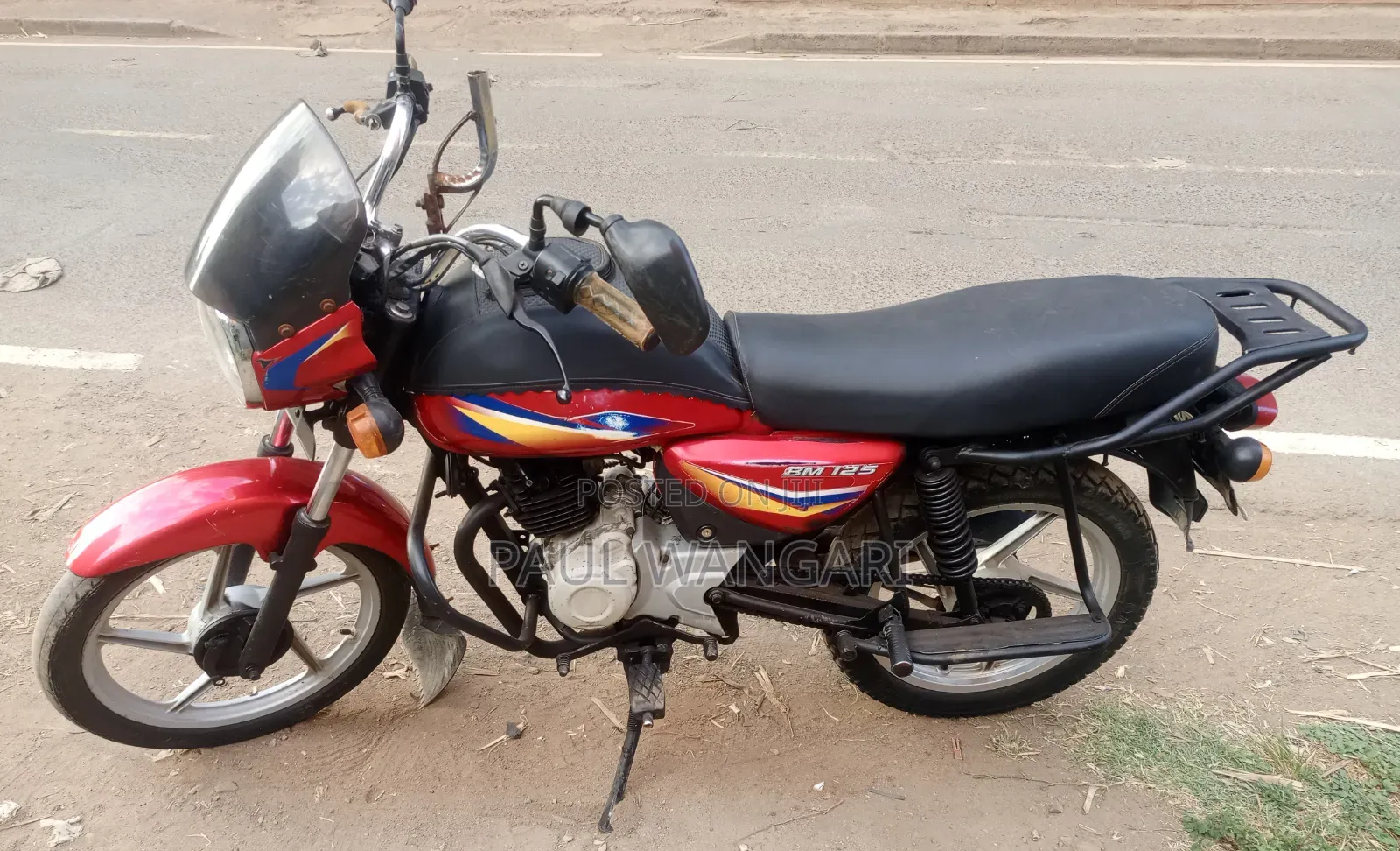 Bajaj Boxer 125 2024 Red