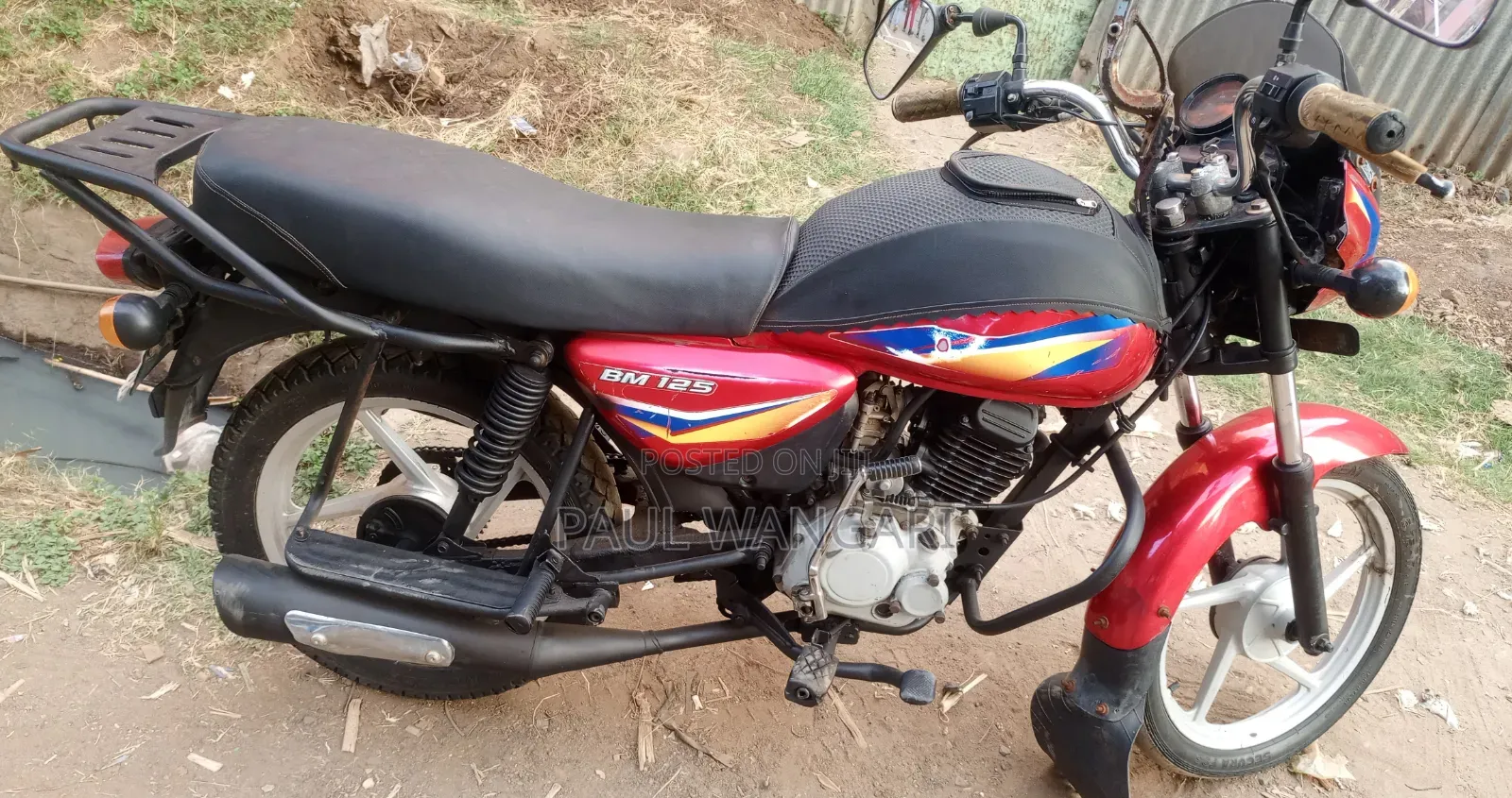 Bajaj Boxer 125 2024 Red