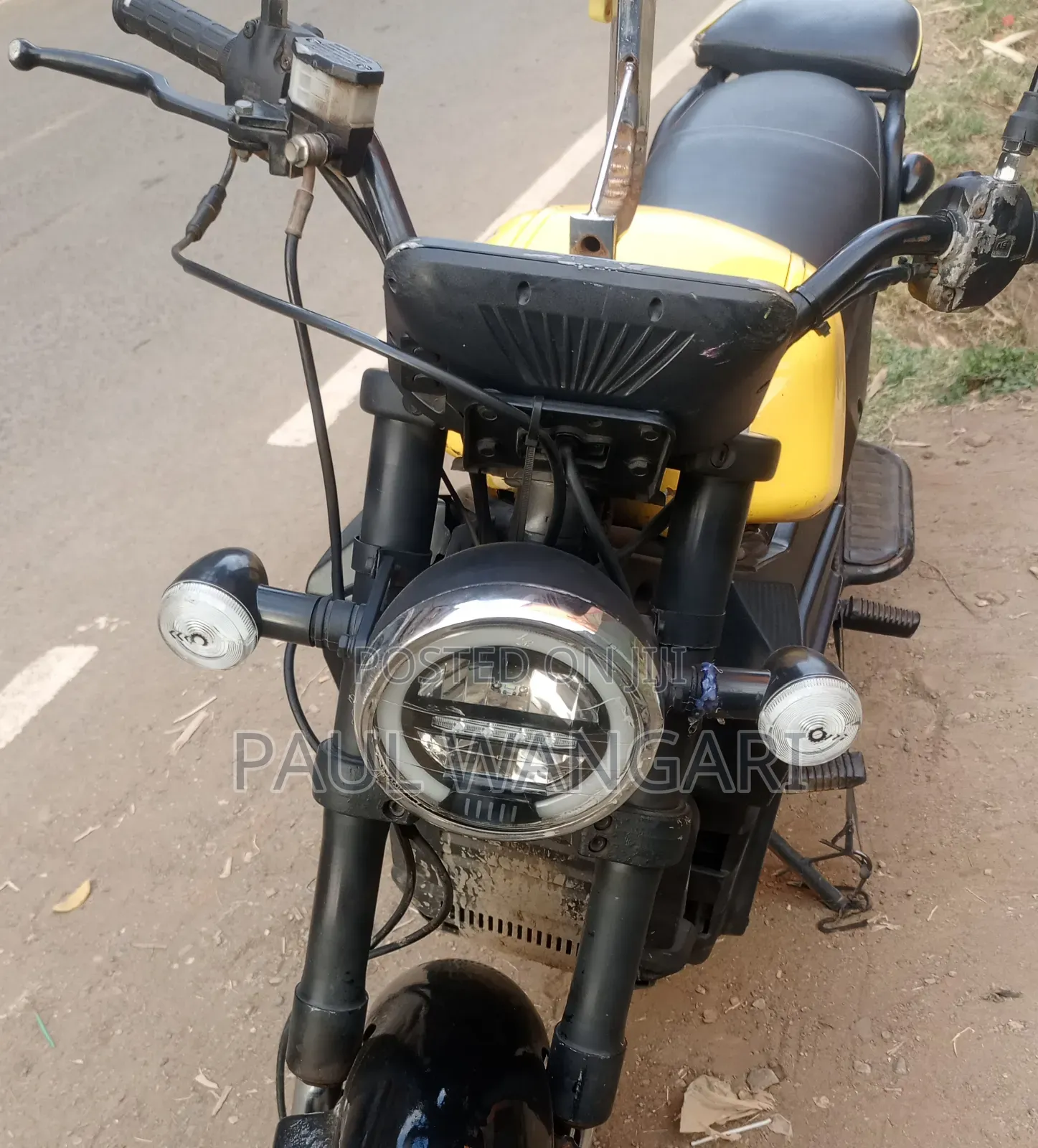 Motorcycle 2025 Yellow