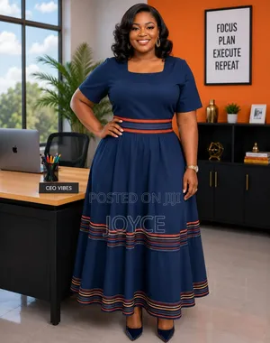Elegant Khaki Maxi Dress