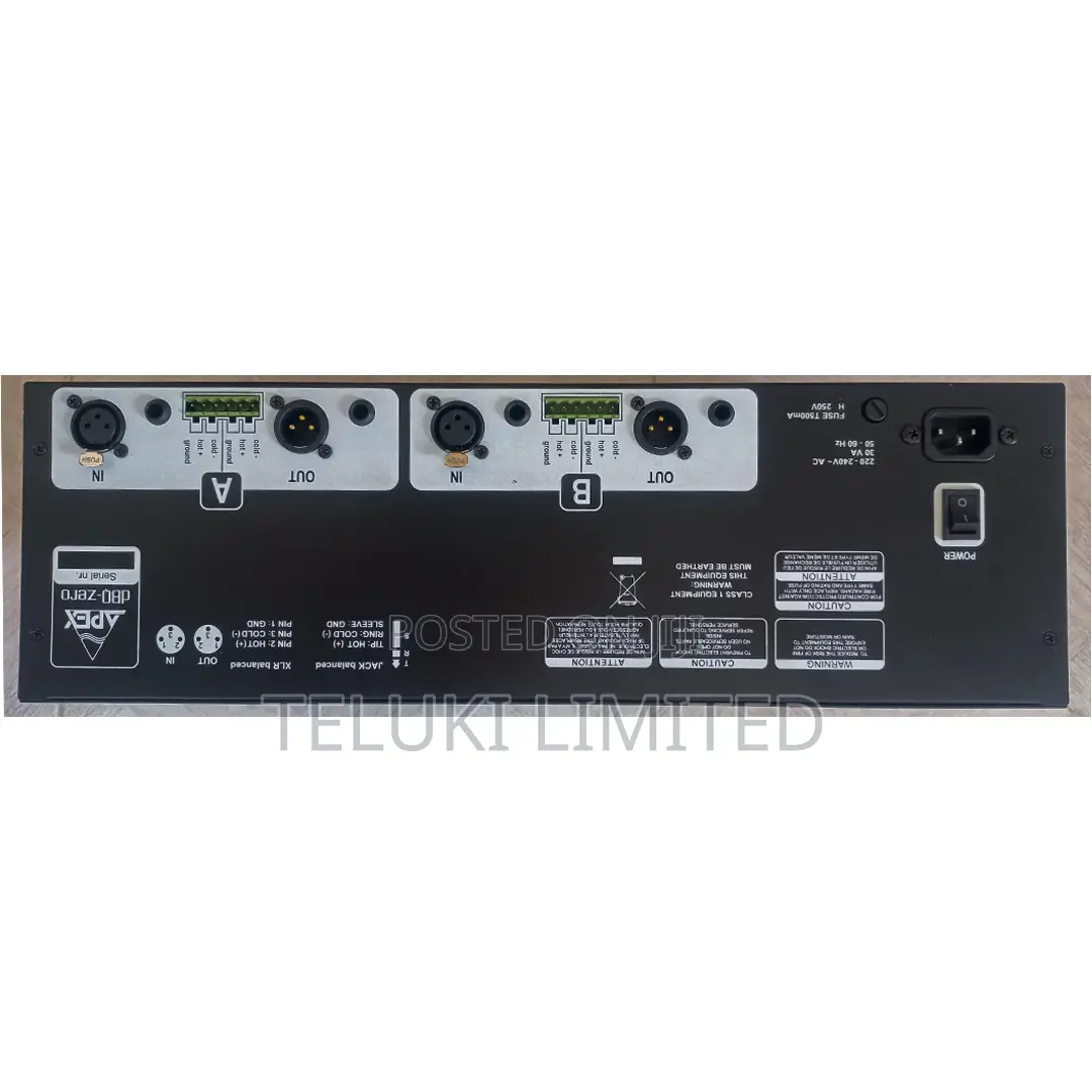 Apex DBX-Zero Equalizer