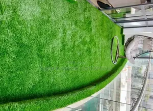 Balcony View Grass Carpets Grass Carpets Environmental Friendly Justin