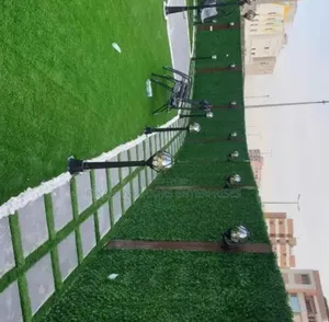 Round Balcony Grass Carpets Environmental Friendly Robertson's