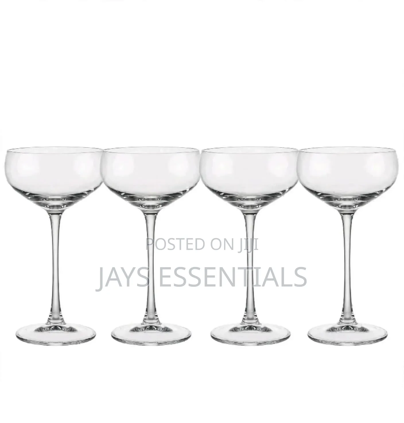 4pc Coupe Cocktail Glass Set (330ml)
