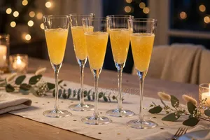 6pc Premium Champagne Glass Set