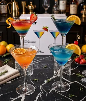 4pc Martini Cocktail Glass Set (250ml)