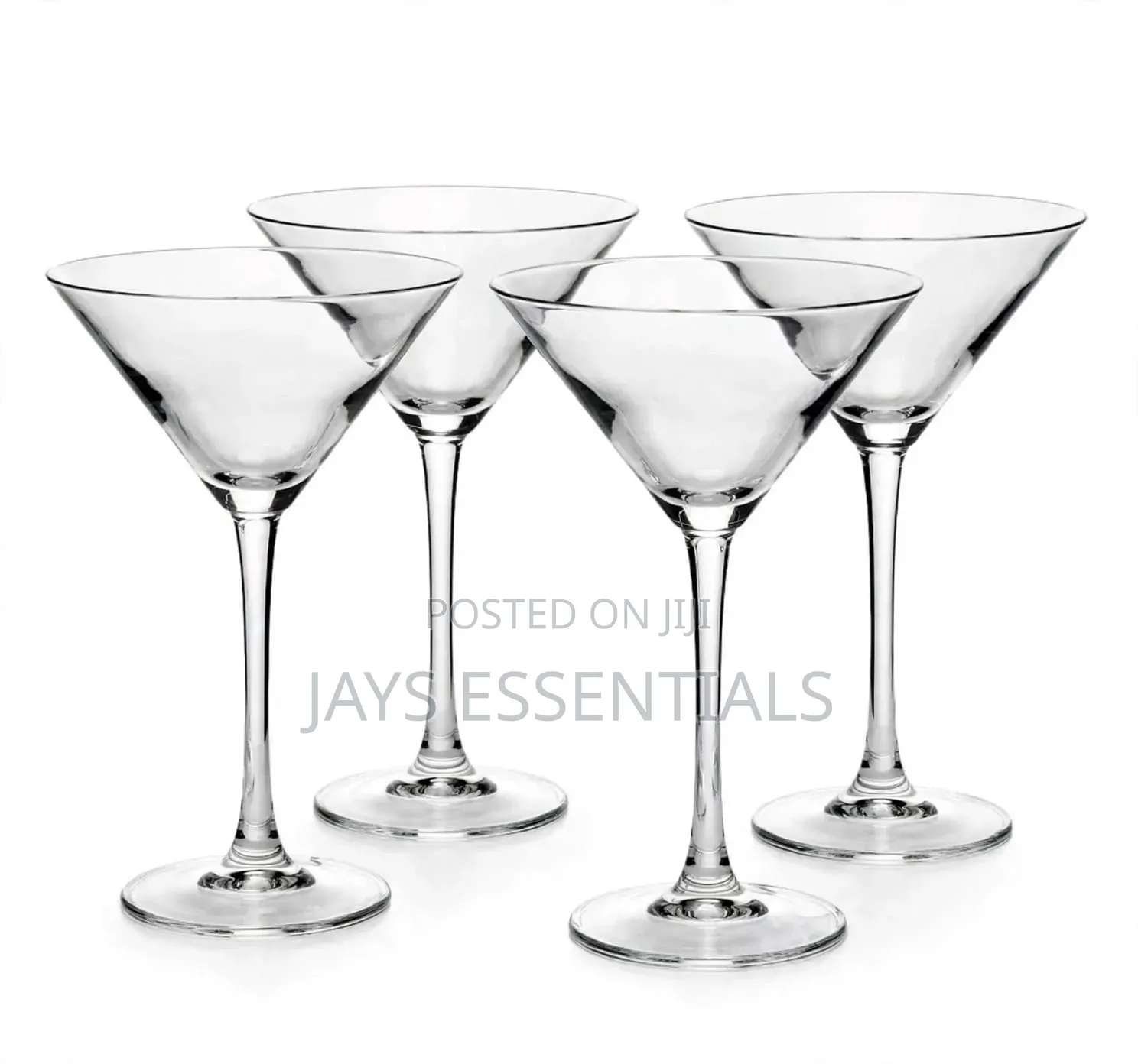 4pc Martini Cocktail Glass Set (250ml)