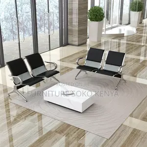 Office Bench : 2-Seater Padded Office and Commercial Bench