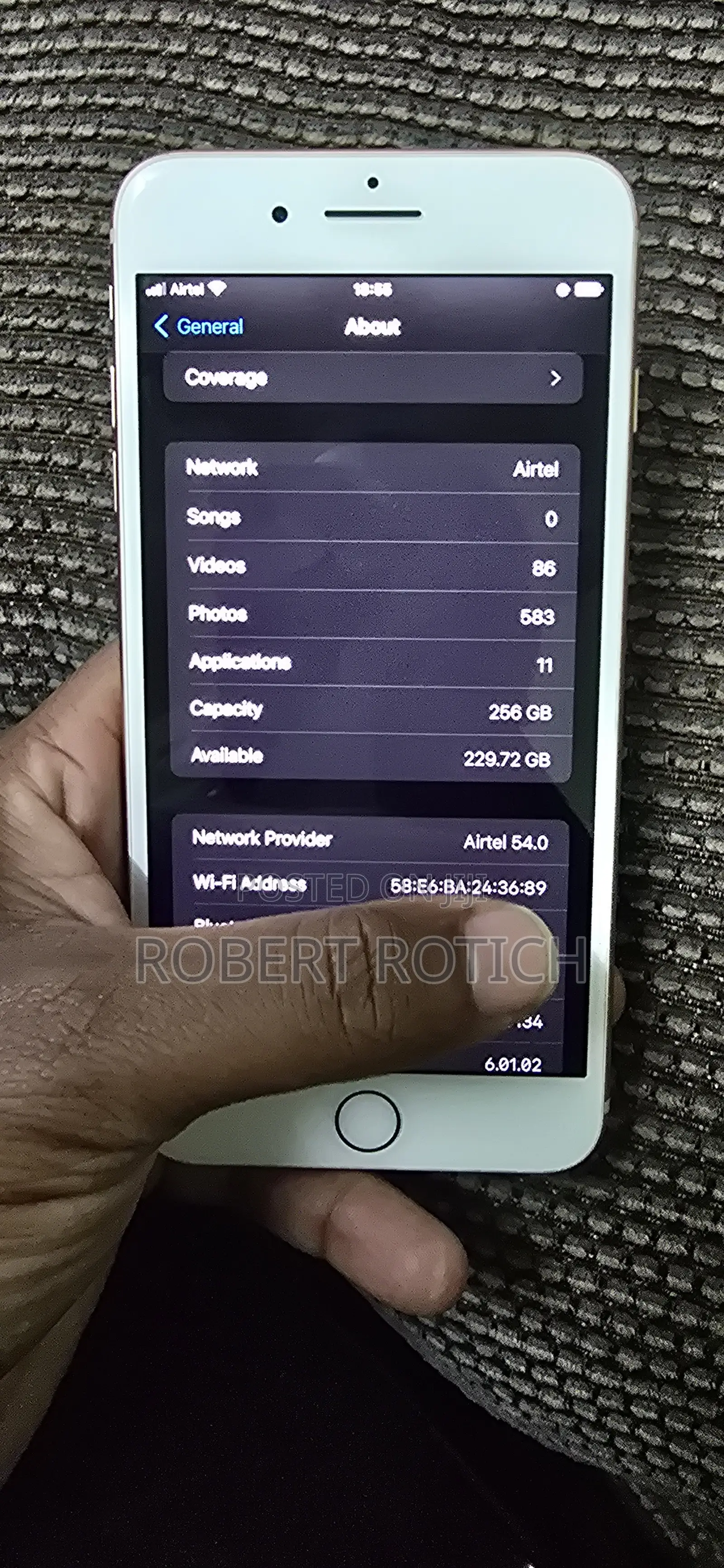 Apple iPhone 8 Plus 256 GB Rose Gold
