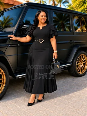 Side Pleated Dress