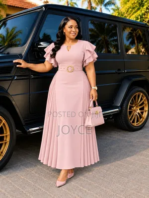 Side Pleated Dress