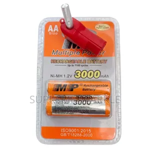 AA Rechargeable Batteries (1.2V 3000mAh) – 2 Pack