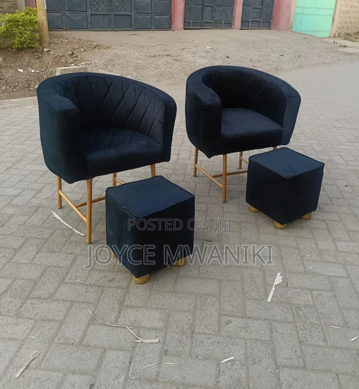 2 Simple Space Saving Black Pedicure Sets .