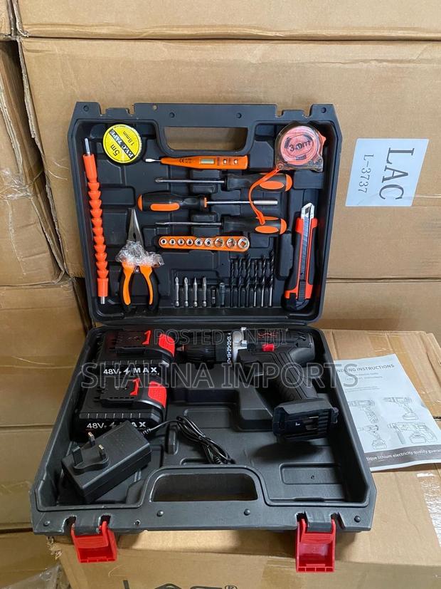 48V Max Rechargeable Hand Drill/ Electric Screw Driver