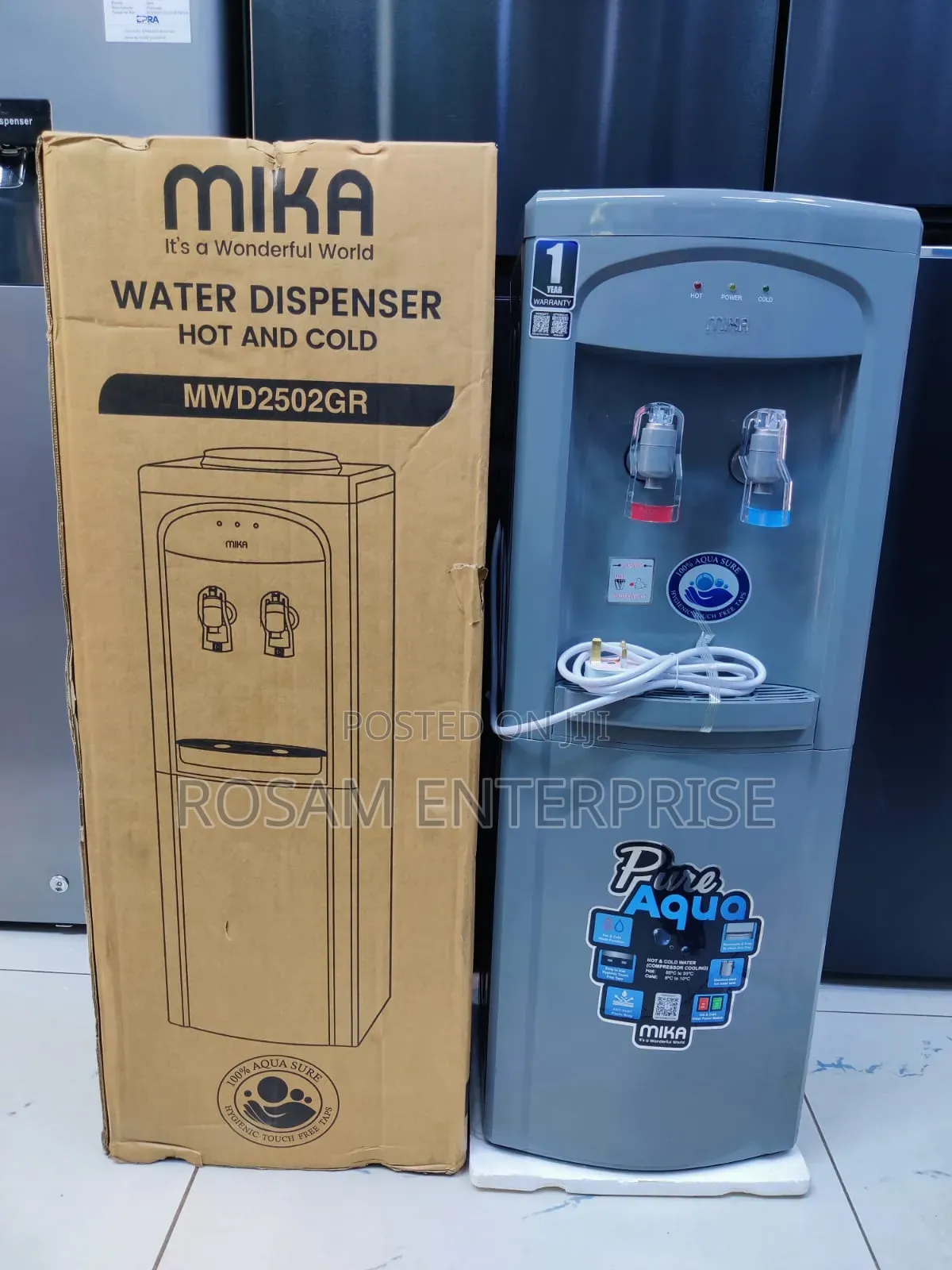 Mika Dispenser Hot and Cold Compressor Cooling