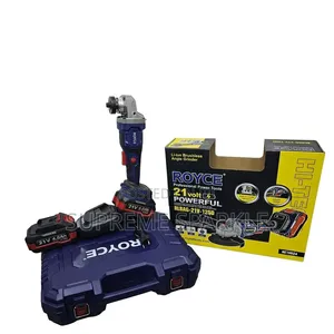 ROYCE 21V Cordless Brushless Angle Grinder Kit – 125mm (5").