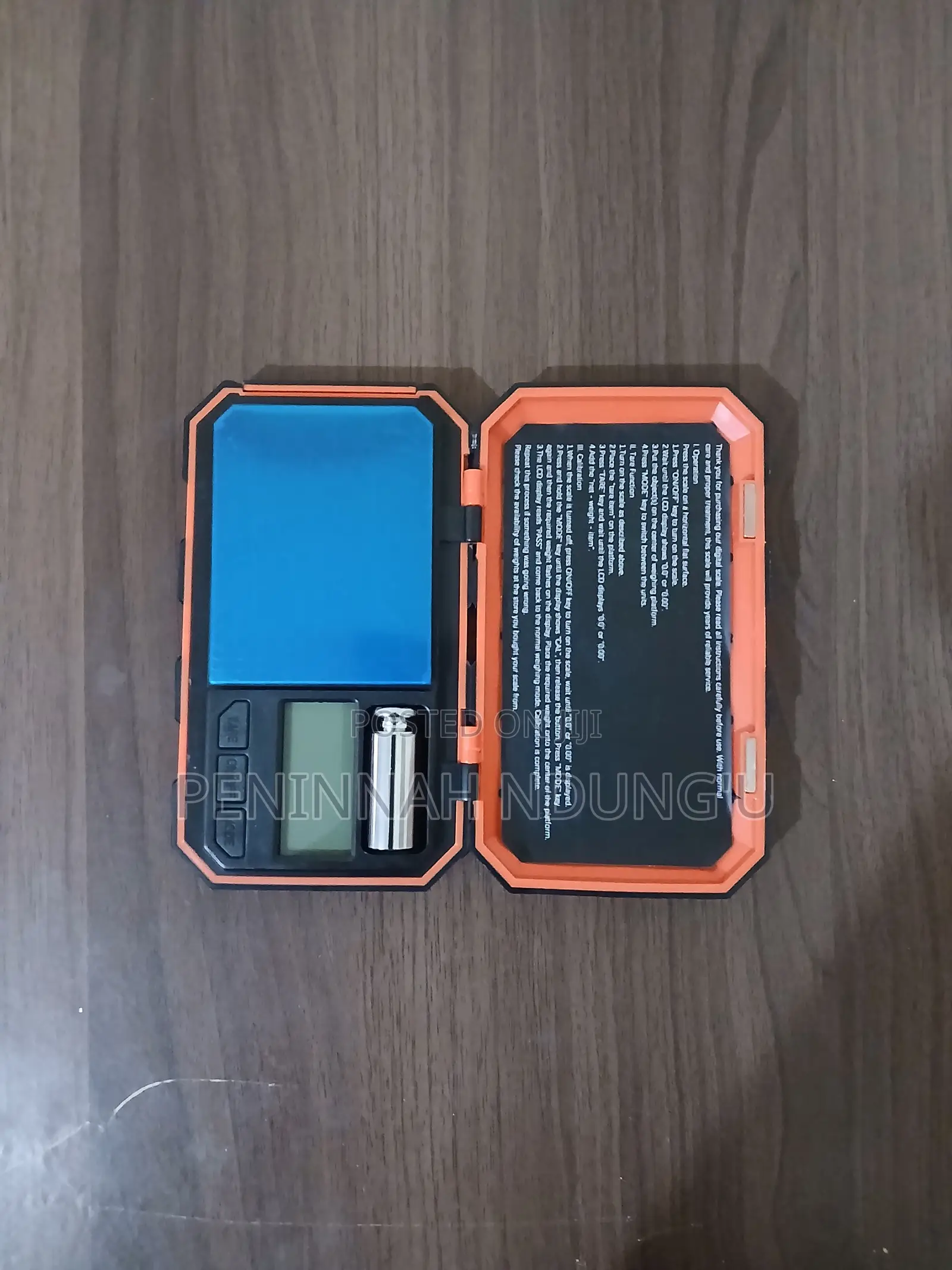High Precision Pocket Scale With 50g Weight