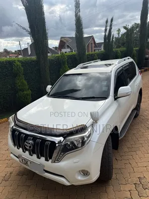 Toyota Land Cruiser Prado 2015 White