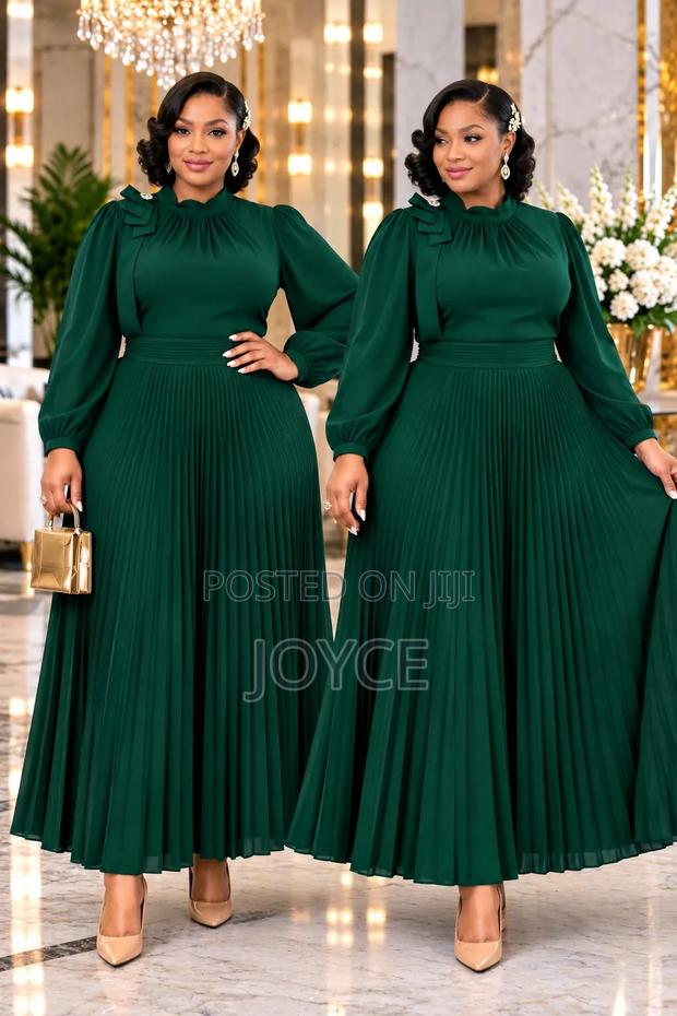 Maxi Long-Sleeved Dress