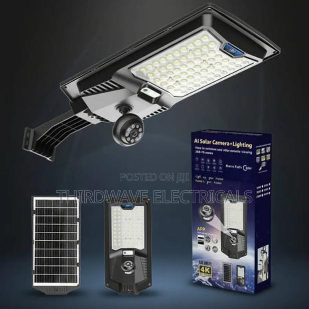 2-in-1 Solar Street Light and CCTV Security Camera