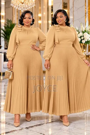 Maxi Long-Sleeved Dress