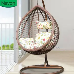 Hanging Chair : Rattan Egg Hanging Swing Chair