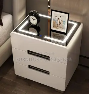 Bedside Drawer : Modern Smart Bedside Table