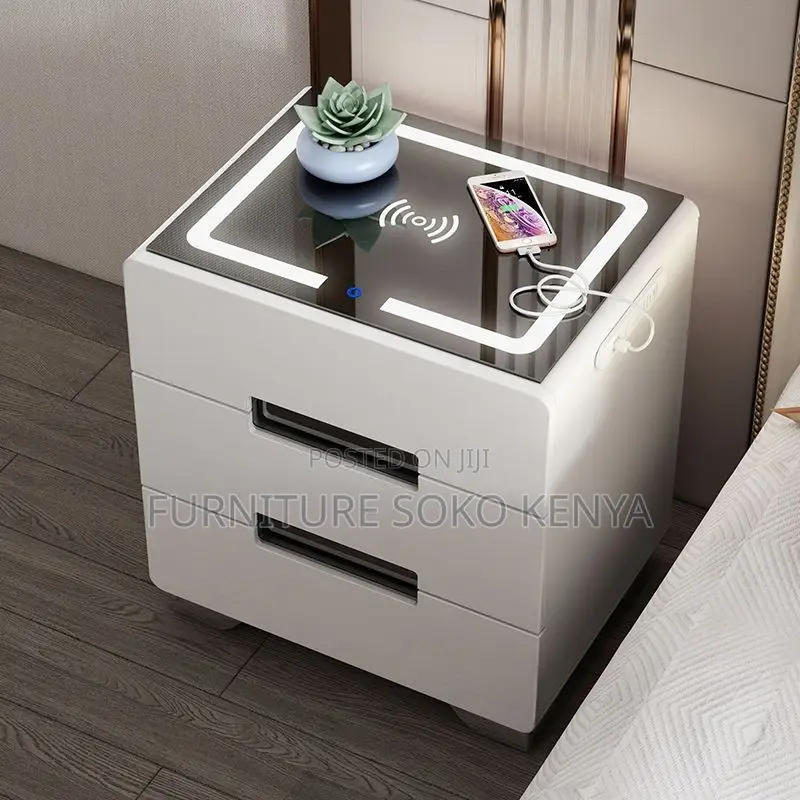 Bedside Drawer : Modern Smart Bedside Table