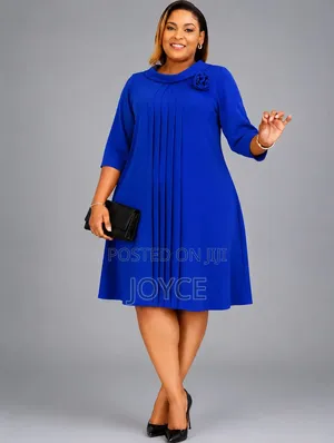 A-Line Plain Dress