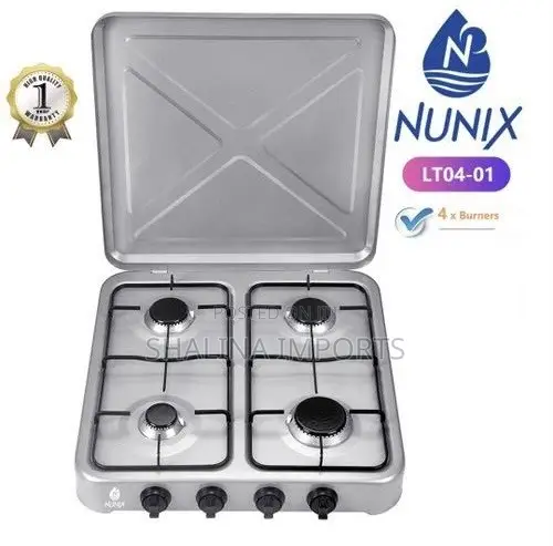 Nunix Full Gas 4 Burner Table Top Cooker