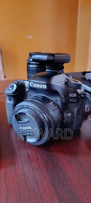 Canon 80D With 50mm Lens + 18-135mm