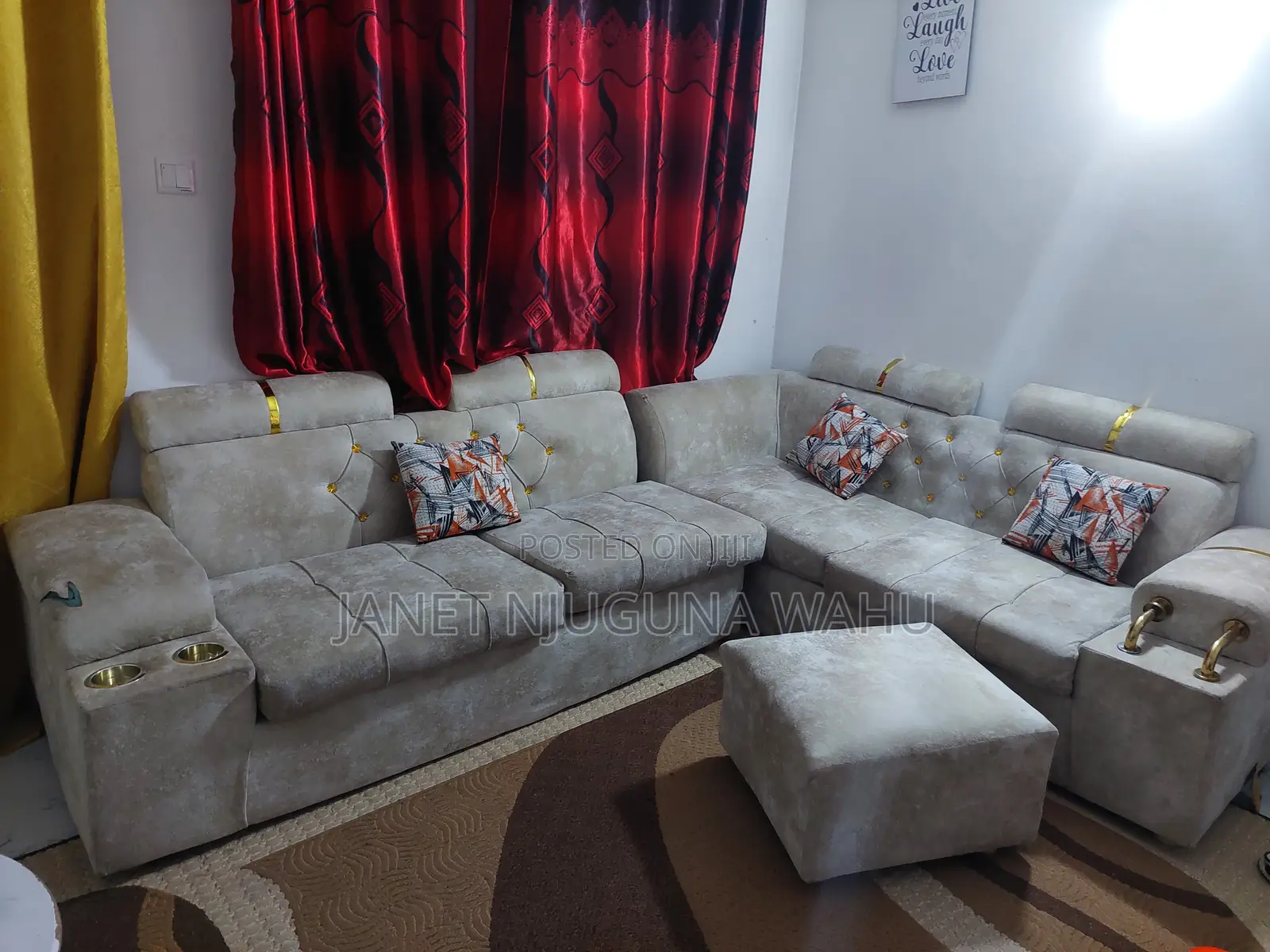 L Shaped Seat