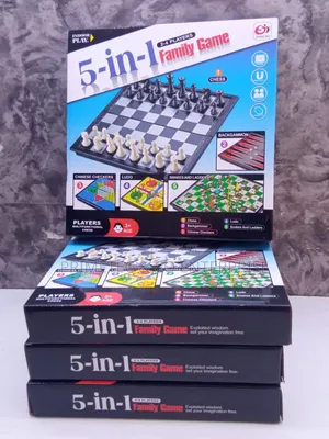 5 in 1 Family Board Game