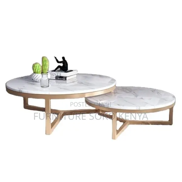 Coffee Table : Modern Round Nesting Coffee Table Set