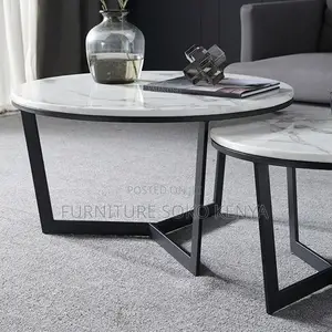 Coffee Table : Modern Round Nesting Coffee Table Set