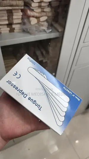 Wooden, Smooth, Tongue Depressor