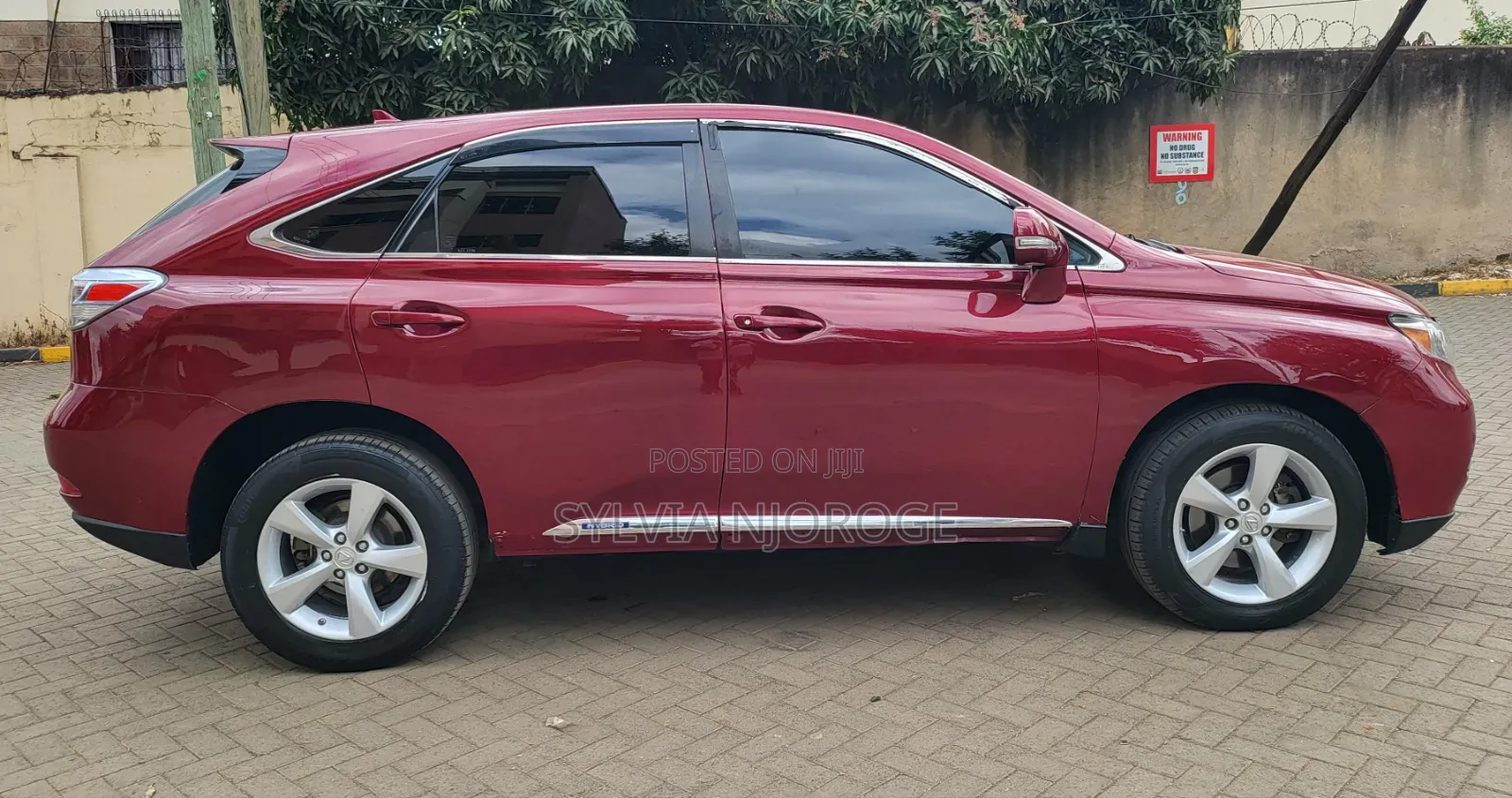Lexus RX 2010 Red