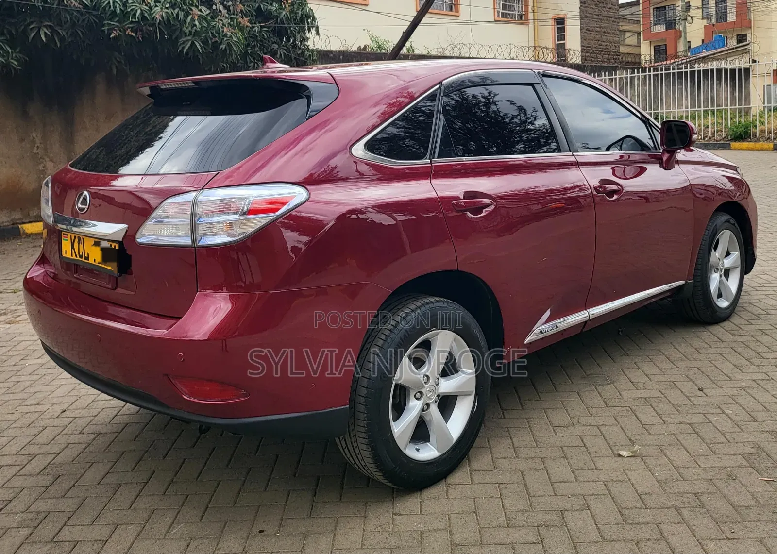 Lexus RX 2010 Red