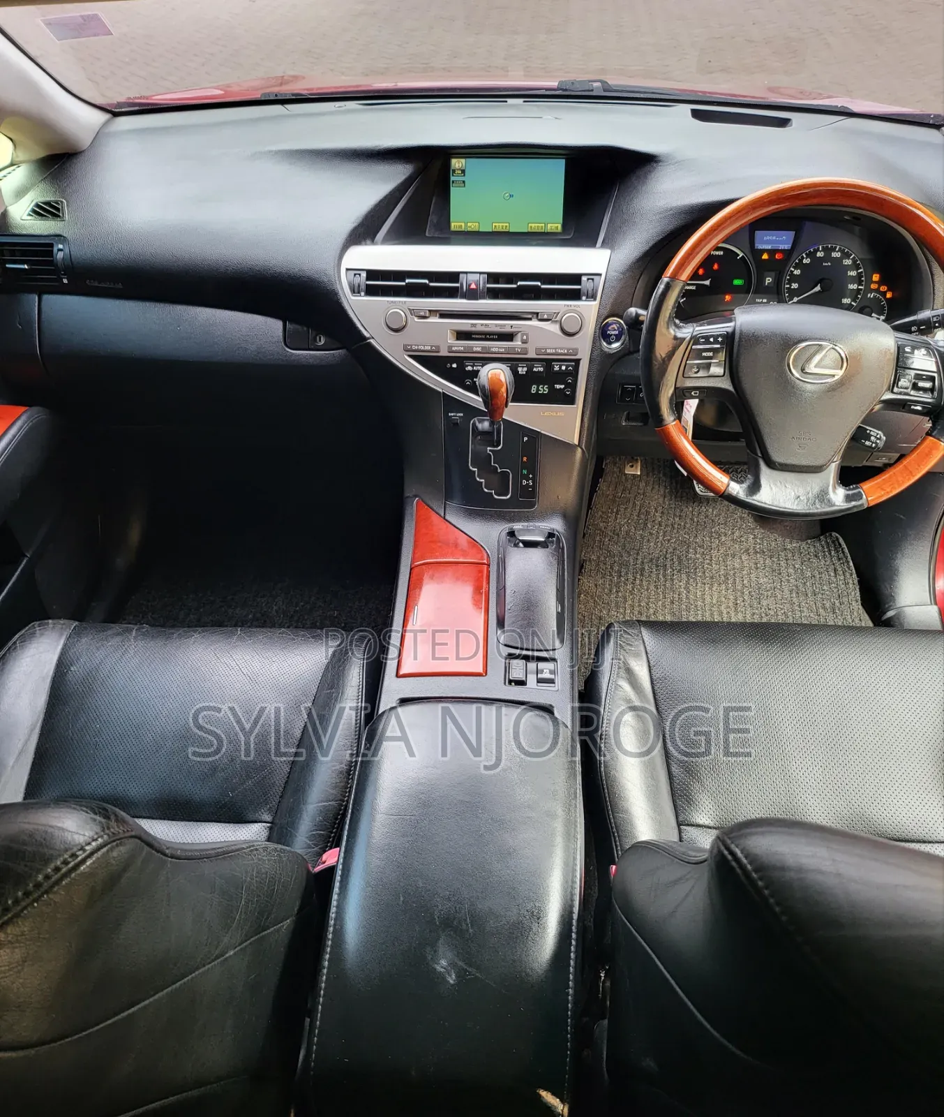 Lexus RX 2010 Red