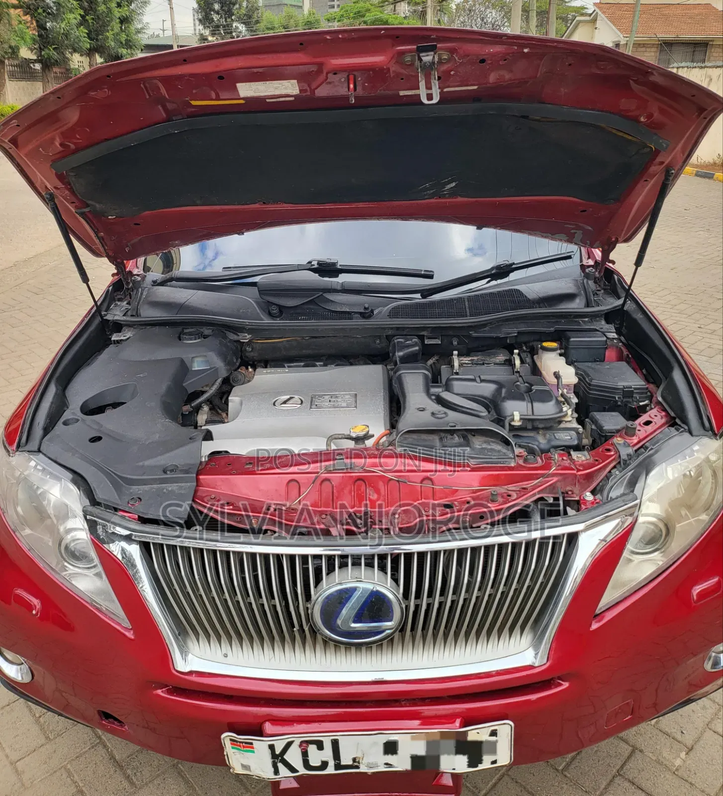 Lexus RX 2010 Red