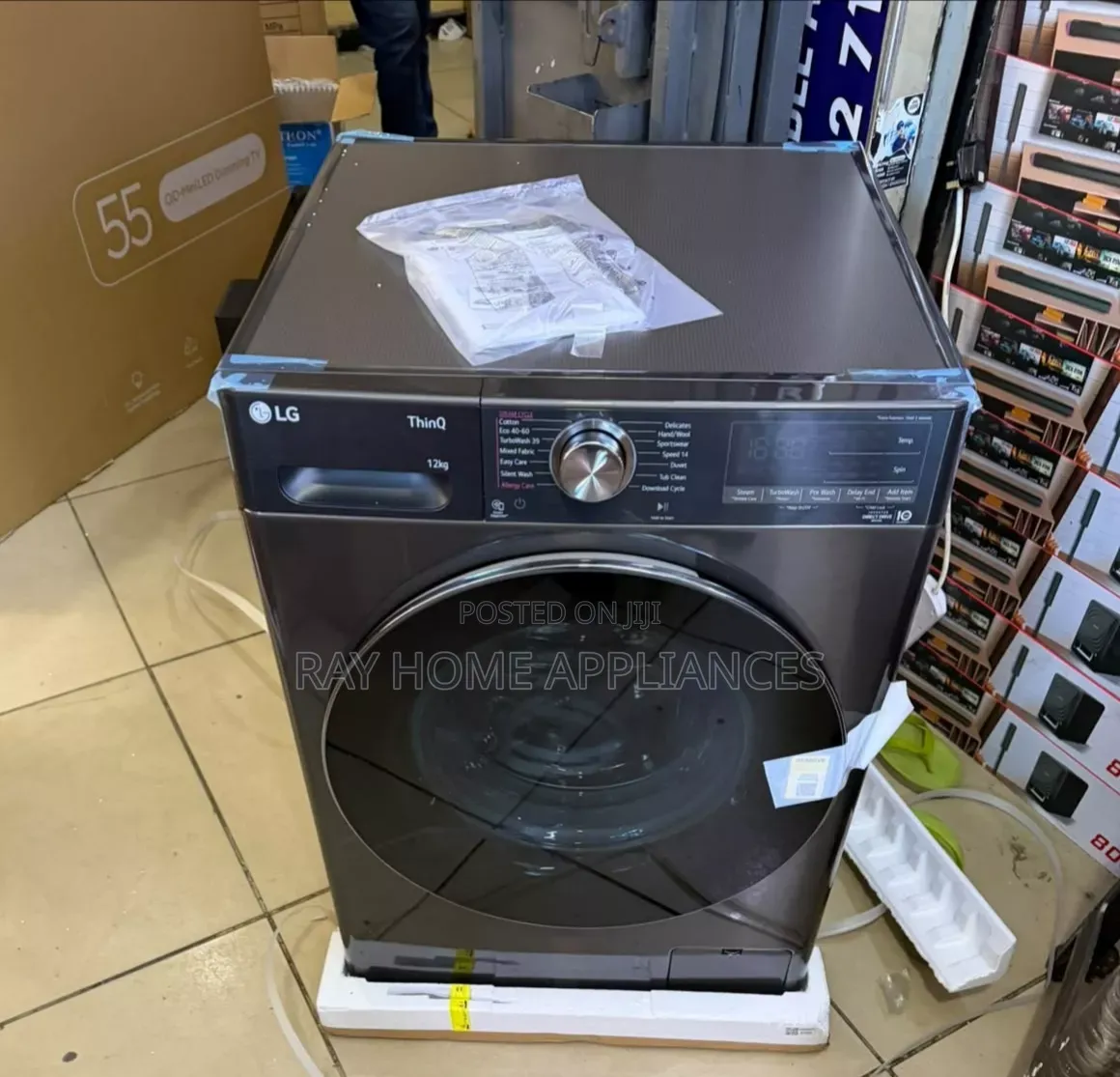 13/7kgs LG Washing Machine Frontload Wash&Dry