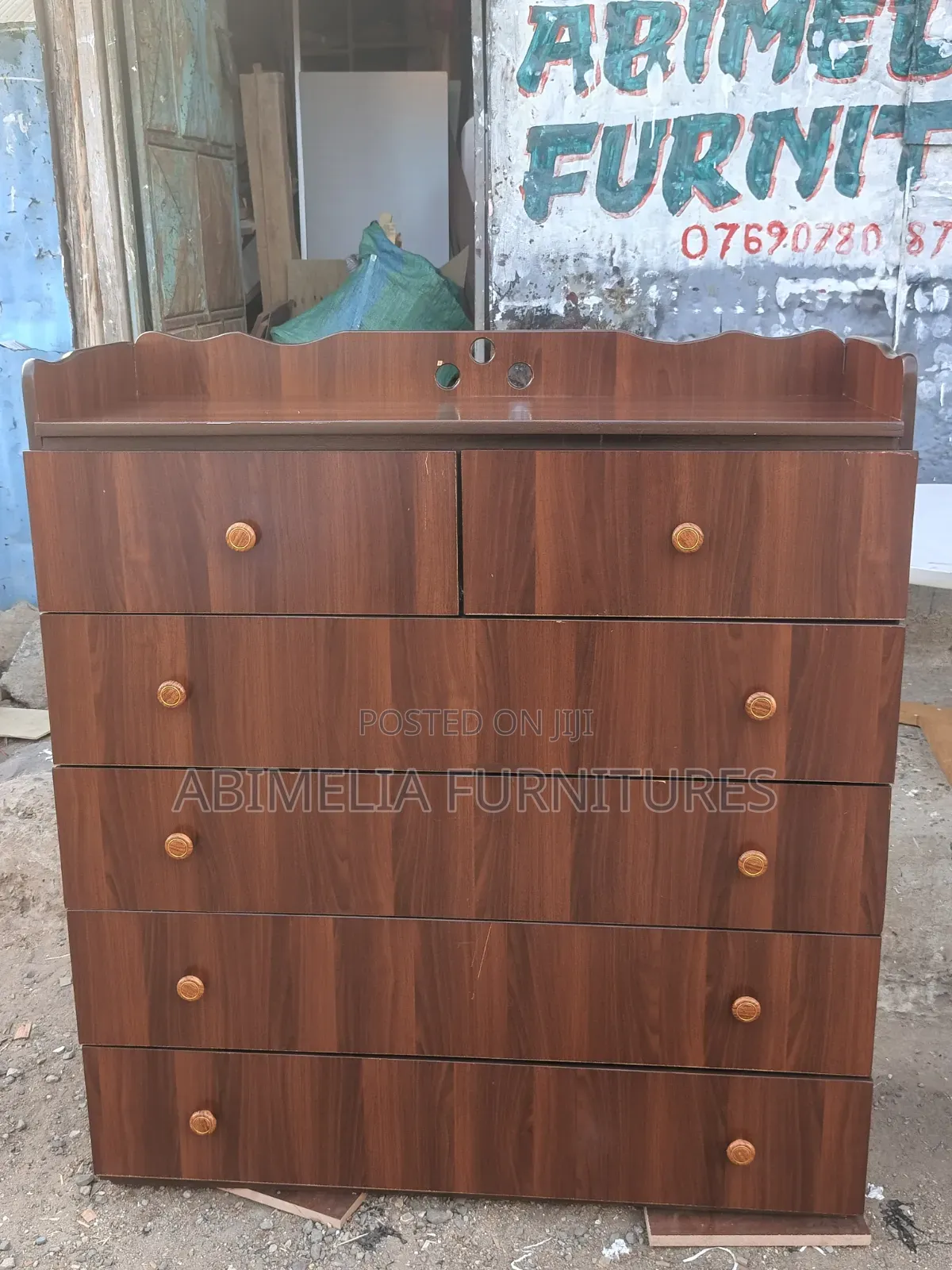 Brown CHST of Drawers