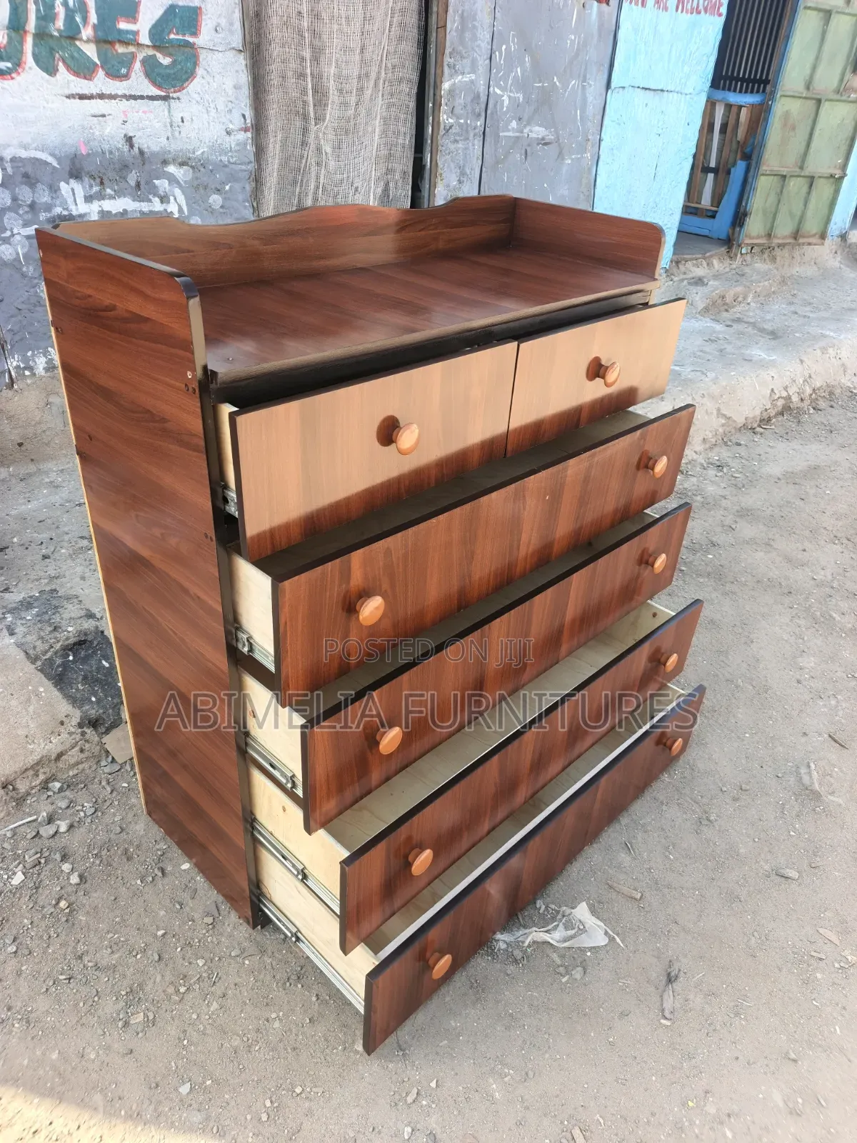 Brown CHST of Drawers
