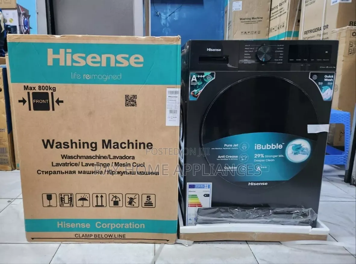 Hisense Wash&Dry 12/7kgs Front Load Washing Machine
